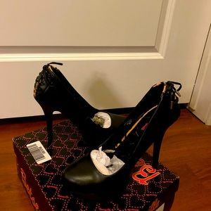 Betsy Johnson Leopard Print Heels